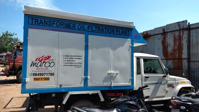 Oil Filtration Plant on site
